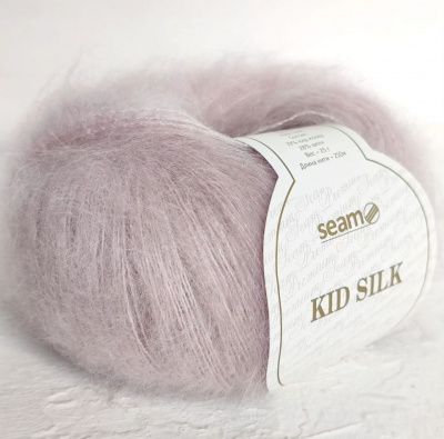 SEAM KID SILK 321; Состав: 72% кид мохер 28% шелк; 25г/210м